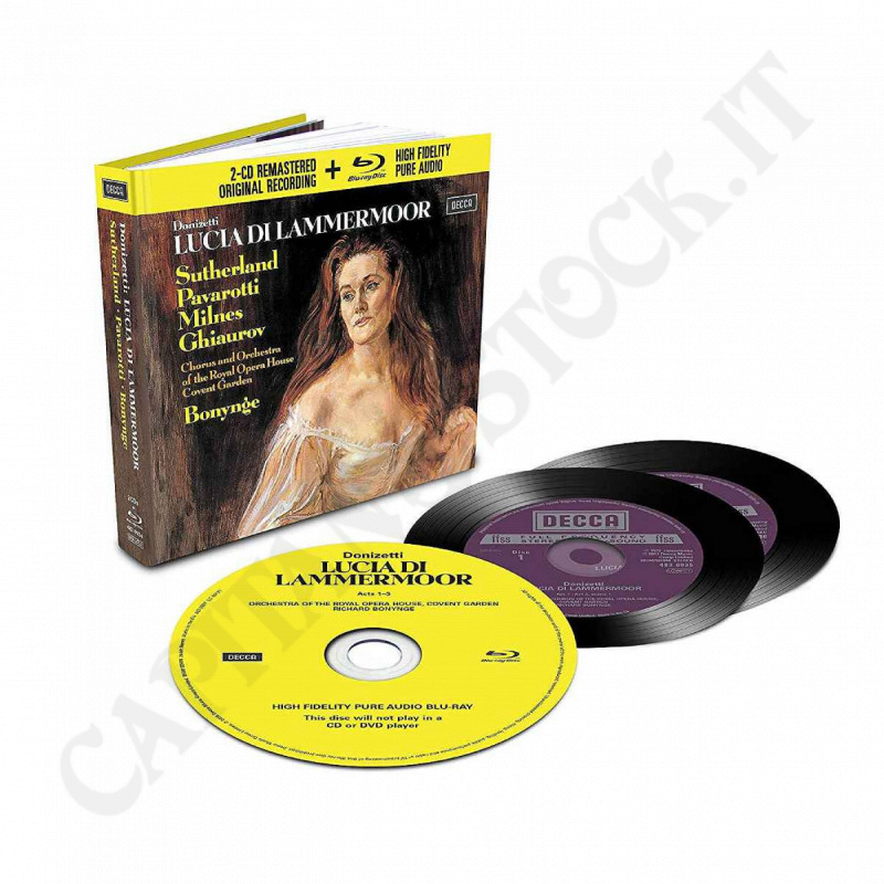 Donizetti Lucia Di Lammermoor CD + Bluray