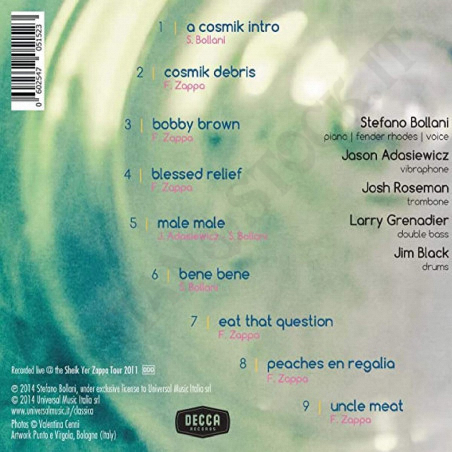 Acquista Stefano Bollani - Sheik Yer Zappa CD a soli 4,99 € su Capitanstock 