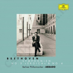 Beethoven Symphonien No. 3 & 4 By Claudio Abbado CD