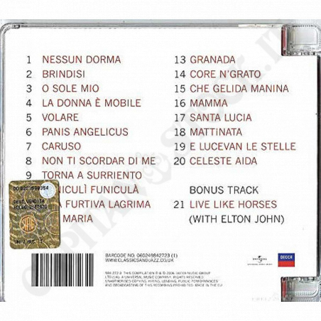 Acquista Pavarotti - The Ultimate Collection - CD a soli 4,90 € su Capitanstock 