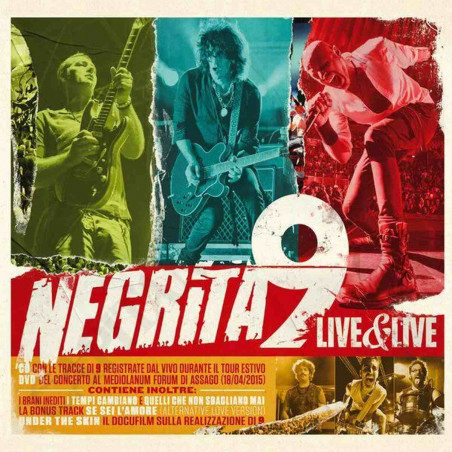 Buy Negrita - 9 Live & Live CD / DVD at only €2.50 on Capitanstock