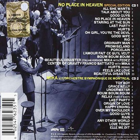 Buy Mika - No Place in Heaven - Special Edition 2CDs at only €12.07 on Capitanstock
