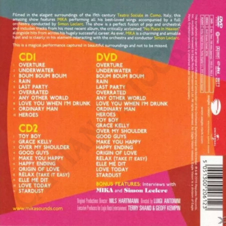 Acquista Mika - Sinfonia POP - 3CD a soli 15,90 € su Capitanstock 