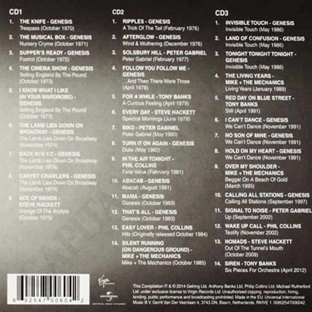 Acquista Genesis - R-Kive - 3 CD a soli 12,95 € su Capitanstock 