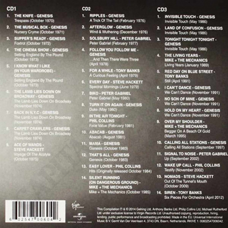 Acquista Genesis - R-Kive - 3 CD a soli 12,95 € su Capitanstock 