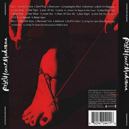 Buy Madonna - Rebel Heart - CD Box at only €14.00 on Capitanstock