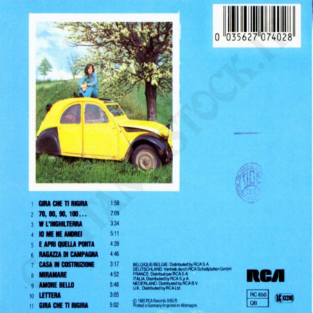 Buy Claudio Baglioni - Gira Che Rigira Amore Bello CD at only €5.50 on Capitanstock