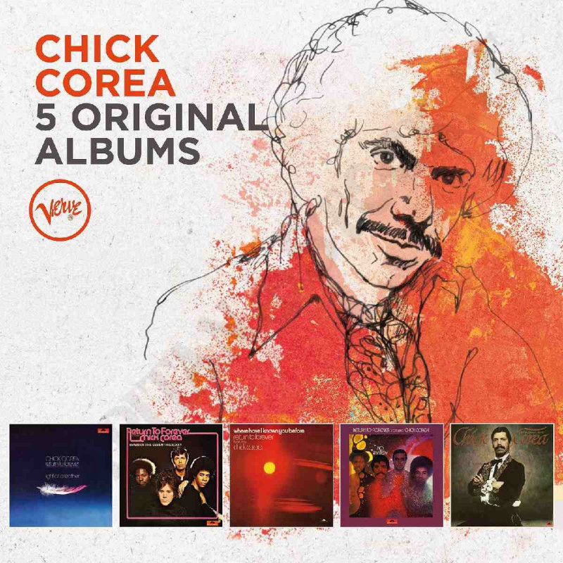 Chick Corea 5 Original Albums
