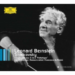 Buy Leonard Bernstein - Tchaikovsky Symphonies No. 4-5-6 - CD at only €12.07 on Capitanstock