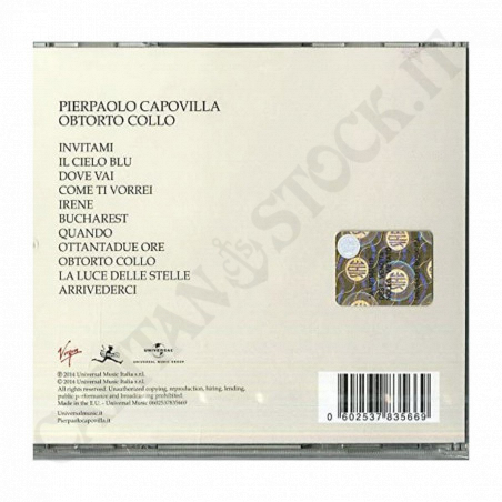 Acquista Pierpaolo Capovilla - Obtorto Collo CD a soli 2,90 € su Capitanstock 