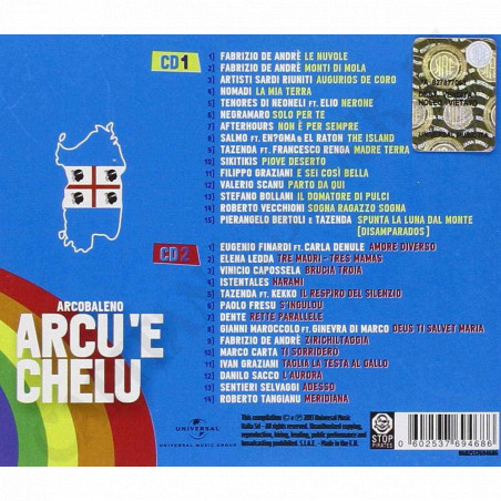 Acquista Arcu'E Chelu - 2 CD a soli 5,90 € su Capitanstock 