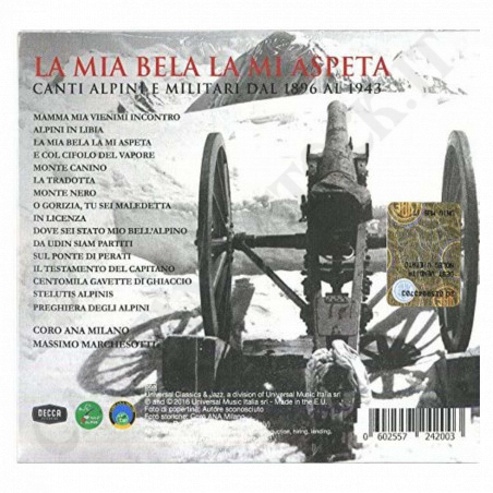 Buy La Mia Bela La Mi Aspeta - Alpine and Military Songs at only €5.90 on Capitanstock