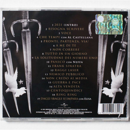 Buy Fabri Fibra - War and Peace CD at only €6.90 on Capitanstock