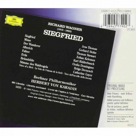 Buy Richard Wagner - Siegfried - 4CD at only €22.49 on Capitanstock