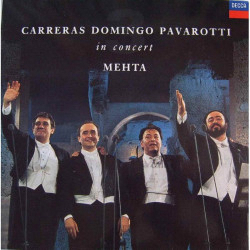 Carreras Domingo Pavarotti In Concert Mehta CD + DVD
