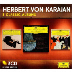 Buy Herbert Von Karajan - 3 Classic Albums - 3CD at only €9.81 on Capitanstock