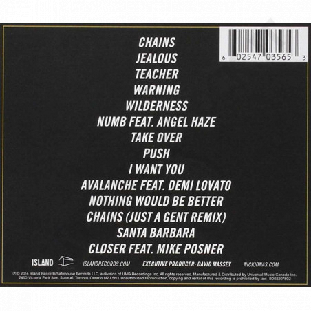 Buy Nick Jonas - CD - Deluxe Edition at only €5.99 on Capitanstock