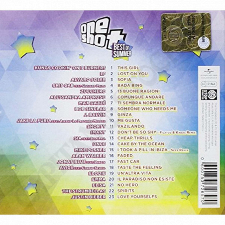 Acquista One Shot - Best Of Summer 2016 - CD a soli 3,90 € su Capitanstock 