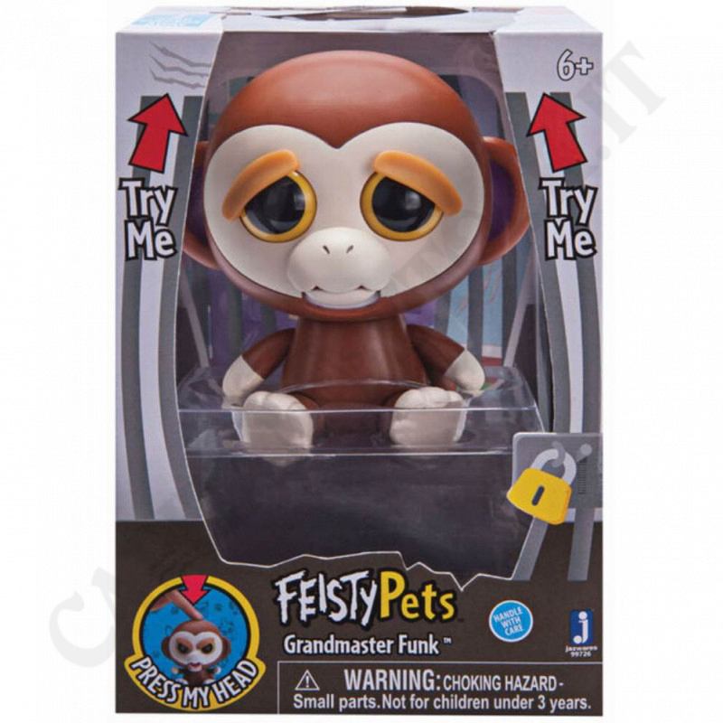 Feisty Pets Grandmaster Funk Monkey 6+ - Personaggio Feisty Pets Grandmaster Funk Monkey 6+ - Personaggio