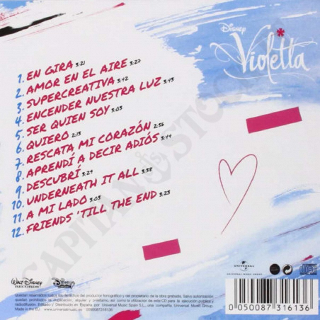 Acquista Violetta - En Gira CD a soli 3,50 € su Capitanstock 