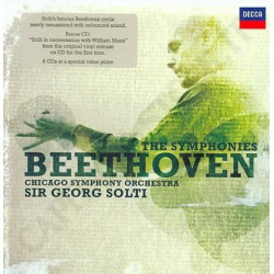 Buy Beethoven - The Symphonies - Sir Georg Solti - 7 CD at only €19.80 on Capitanstock