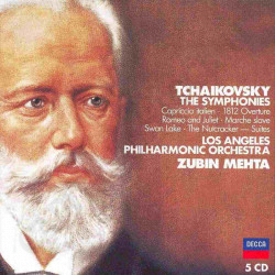 Acquista Tchaikovsky - The Symphonies By Zubin Mehta - 7 CD a soli 14,54 € su Capitanstock 