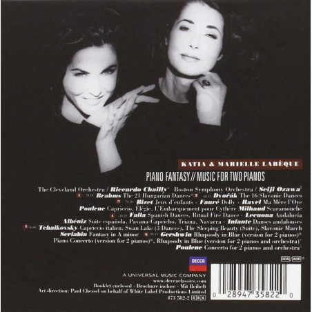 Acquista Katia and Marielle Labeque - Piano Fantasy - 6 CD a soli 21,06 € su Capitanstock 