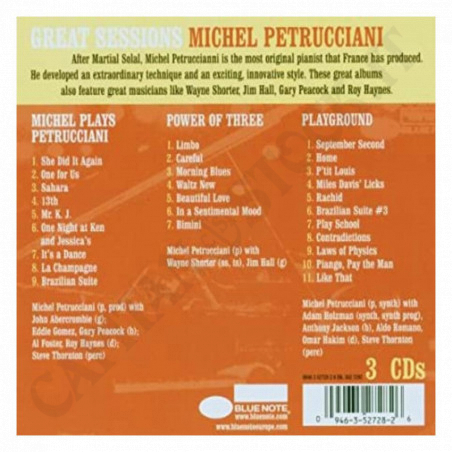 Acquista Michel Petrucciani - Great Session - 3 CD a soli 14,40 € su Capitanstock 