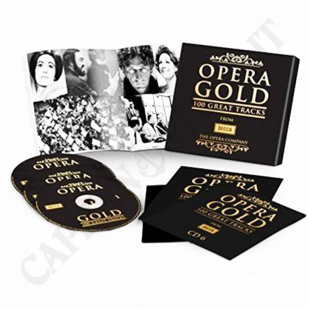 Acquista Opera Gold - 100 Great Tracks - 6 CD a soli 15,39 € su Capitanstock 