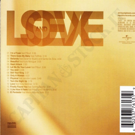 Buy Enrique Iglesias - Sex Love CD at only €5.49 on Capitanstock