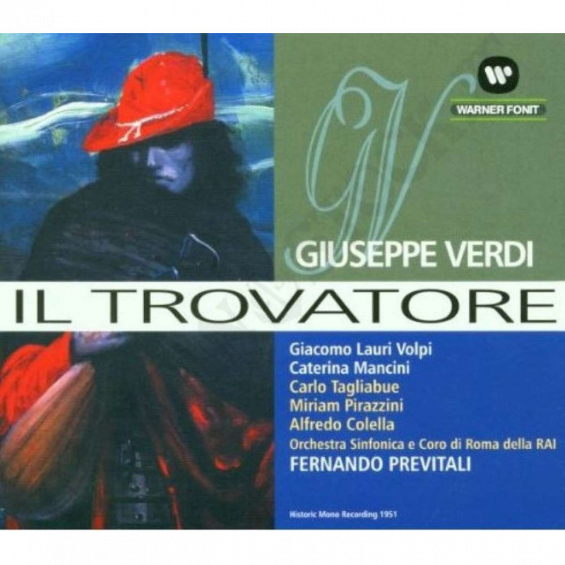 Giuseppe Verdi Il Trovatore In Quattro Parti 2 CD