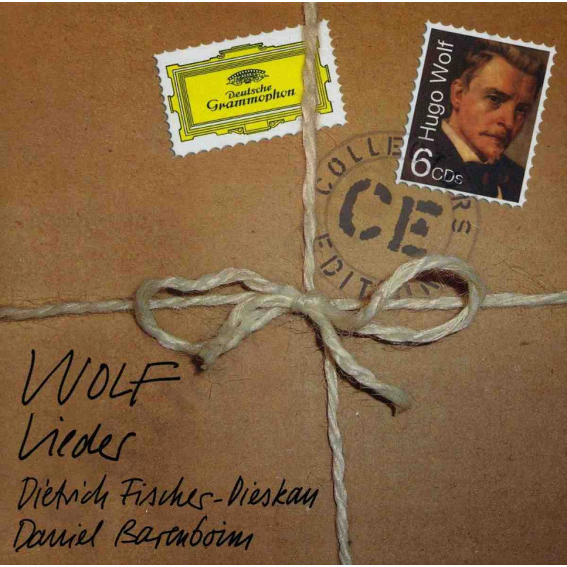 Hugo Wolf /Lieder /Dietrich Fischer/Dieskau /Barenboim 6 CD
