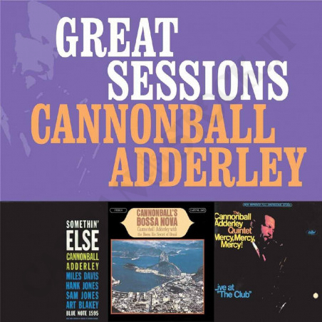 Acquista Great Session - Cannonball Adderley 3 CD a soli 11,61 € su Capitanstock 