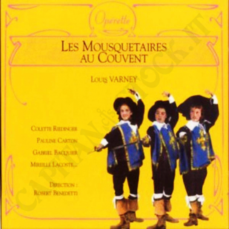 Operette Les Mousquetaires Au Couvent Louis Varney CD