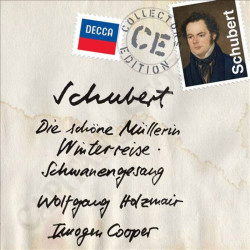 Schubert Die Schöne Müllerin,Winterreise,Schwanengesang 4 CD