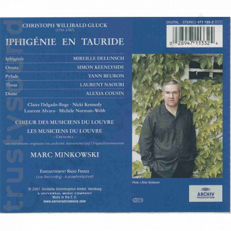 Acquista Gluck Iphigenie en Tauride - Mark Minkowski - 2 CD a soli 16,00 € su Capitanstock 