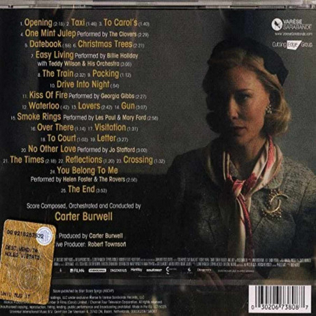 Acquista Carol - Motion Picture Soundtrack CD a soli 7,90 € su Capitanstock 