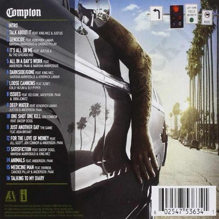 Acquista Dr. Dre - Compton CD a soli 8,00 € su Capitanstock 