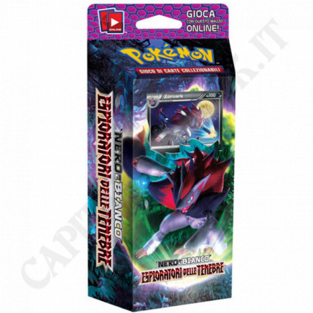 Acquista Pokémon Deck Nero & Bianco Esploratori Delle Tenebre Ombre Zoroark Pv 100 - Packaging rovinato a soli 16,90 € su Capitanstock 