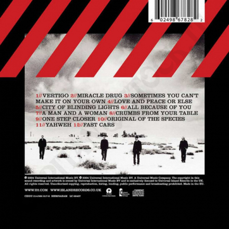 Buy U2 - How To Dismantle An Atomic Bomb Album - CD at only €6.90 on Capitanstock