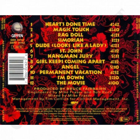 Buy Aerosmith - Permanent Vacation - CD at only €6.90 on Capitanstock