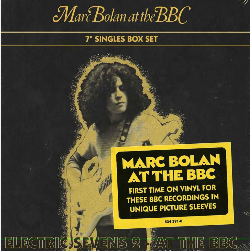 Marc Bolan at The BBC 7 Single Box Set