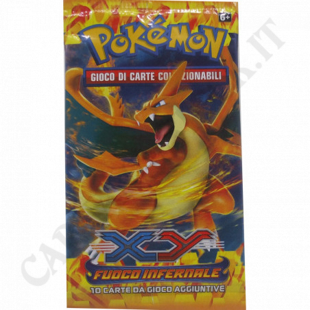 Acquista Pokémon - XY Fuoco Infernale - Bustina 10 Carte Aggiuntive - Rarità - IT - Seconda Scelta a soli 26,50 € su Capitanstock 