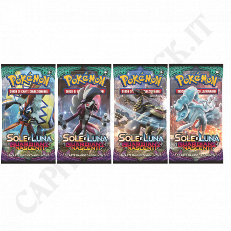 Buy Pokémon - Sun And Moon Guardians Rising - Pack of 10 Additional Cards - IT - Second Choice at only €4.90 on Capitanstock