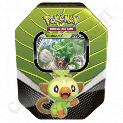 Acquista Pokemon - Tin Box Scatola Di Latta Rillaboom V Ps 220 - Edizione Speciale a soli 22,00 € su Capitanstock 