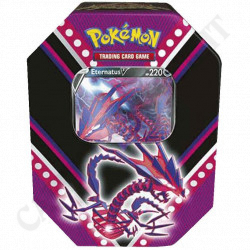 Pokemon - Tin Box Scatola di Latta Eternatus V Ps 220 - Confezione Speciale da Collezione