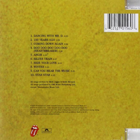Buy The Rolling Stones - Goats Head Soup - CD at only €8.00 on Capitanstock