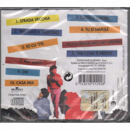 Acquista Nino D'Angelo - Musicammore - CD a soli 12,90 € su Capitanstock 