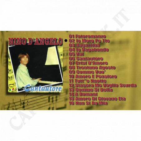 Acquista Nino D'Angelo - Cantautore - CD a soli 12,08 € su Capitanstock 