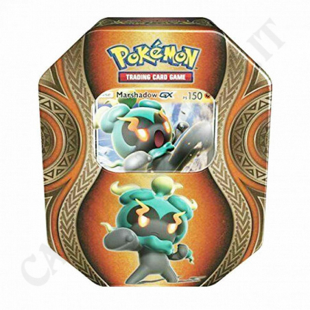Acquista Pokémon - Scatola di Latta - Marshadow GX Ps 150 - Confezione Speciale - Lievi Imperfezioni a soli 29,90 € su Capitanstock  Acquista Pokémon - Scatola di Latta - Marshadow GX Ps 150 - Confezione Speciale - Lievi Imperfezioni a soli 29,90 € su Capitanstock